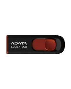 USB флеш накопичувач ADATA 16Gb C008 Black/Red USB 2.0 (AC008-16G-RKD)