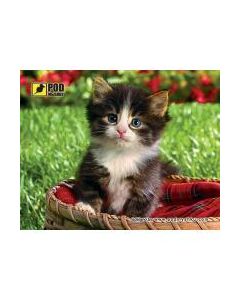 Килимок для мишки Pod Mishkou Кошеня у кошику