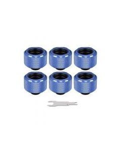 Фітинг для СРО ThermalTake Pacific C-Pro G1/4 PETG 16mm OD Fitting Kit - Blue (CL-W210-CU00BU-B)