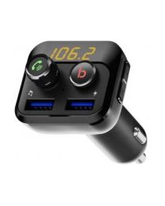 FM модулятор Grand-X 98GRX MegaBass, Bluetooth V5.0 MicroSD, 2USB , MegaBass, han (98GRX)