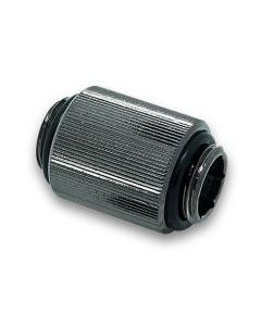 Фітинг для СРО Ekwb EK-AF Extender 20mm M-M G1/4 - Black Nickel (3831109846346)