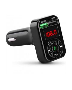 FM модулятор Havit HV-FM807BT Black