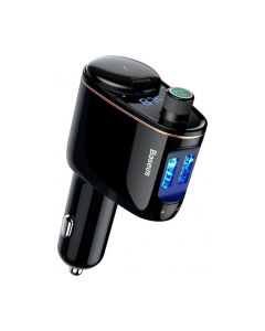 FM модулятор Baseus Lokomotive S-06 Black (CCALL-RH01)