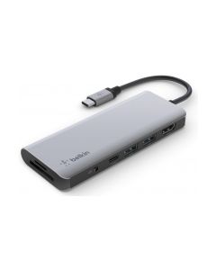 Концентратор Belkin USB-C 7-in-1 Multiport Dock (AVC009BTSGY)