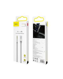 FM модулятор Baseus Bluetooth Audio Adapter AUX/USB with mic (CABA01-01) Black (CABA01-01)