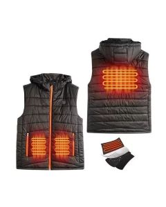 Жилет з підігрівом 2E Heat Power Plus Black L (2E-HVHPPL-BK)