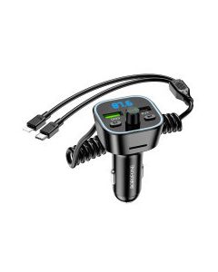 FM модулятор BOROFONE BC45, Black, Box (BC45)