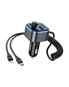 FM модулятор HOCO E74, Black, Box (E74)