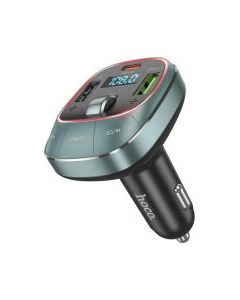 FM модулятор HOCO E76, Silver, Box (E76S)