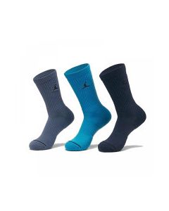 Шкарпетки Nike U ED CUSH POLY CREW 3PR 144 DX9632-907 46-50 3 пари Синій/Темно-синій/Блакитний (196605004618)