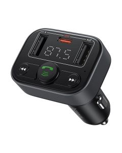 FM модулятор Baseus S-09 Lite Series Black (C10762300113-00)
