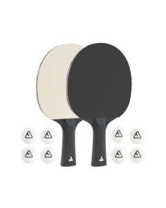 Комплект для настільного тенісу Joola Black White 2 Bats 8 Balls (54817) (930799)