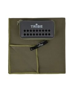 Туристичний рушник Tribe з мікрофібри в чохлі Pocket Towel 60х120 L Army-green (T-LC-0001-L-army-green)