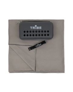 Туристичний рушник Tribe з мікрофібри в чохлі Pocket Towel 60х120 L Grey (T-LC-0001-L-grey)