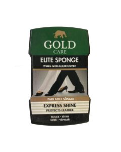 Губка для взуття GoldCare Elite Sponge Блиск Чорна (8697704014000)