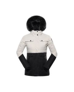 Куртка Alpine Pro Egypa LJCB592 128 бежевий/чорний S (007.018.0073)