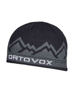 Шапка Ortovox Peak Beanie black raven - чорний (025.001.0150)