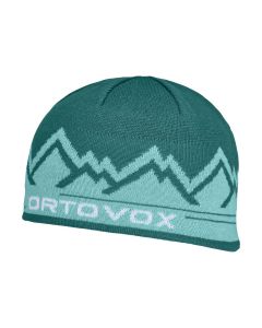 Шапка Ortovox Peak Beanie pacific green - бірюзовий (025.001.0151)