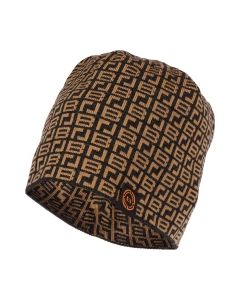 Шапка Brain з патерном 56 Black/brown (1858.82.56)