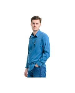 Сорочка Turbat Maya LS Mns midnight blue - S - синій (012.004.4131)