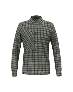 Сорочка Salewa Fanes Flannel 5PL L/S Mns 28446 5136 - 46/S - сіро-зелений (013.012.1135)