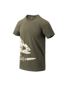 Футболка Helikon-Tex Full Body Skeleton Olive Green розмір XL (TS-FBS-CO-02-B06)