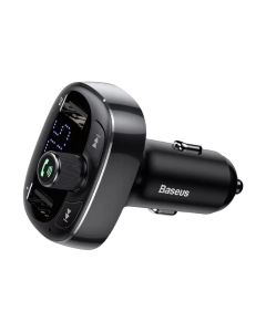 FM модулятор Baseus FM Launcher S-09 2.4 A 2 USB (CCMT000301)