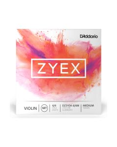 Струни для скрипки D'Addario ZYEX Violin String Set 4/4 Medium Tension (DZ310A 4/4M)