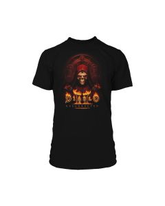 Футболка Jinx Diablo II Resurrected Key To Darkness Premium Black M (JINX-11121M)