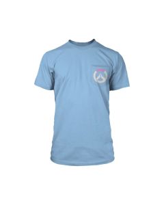 Футболка Jinx Overwatch - Pachimari Pocket Tee Light Blue, L (JINX-9265L)