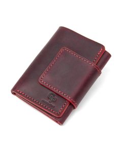 Портмоне Grande Pelle Матове вінтажне Бордове (11454)